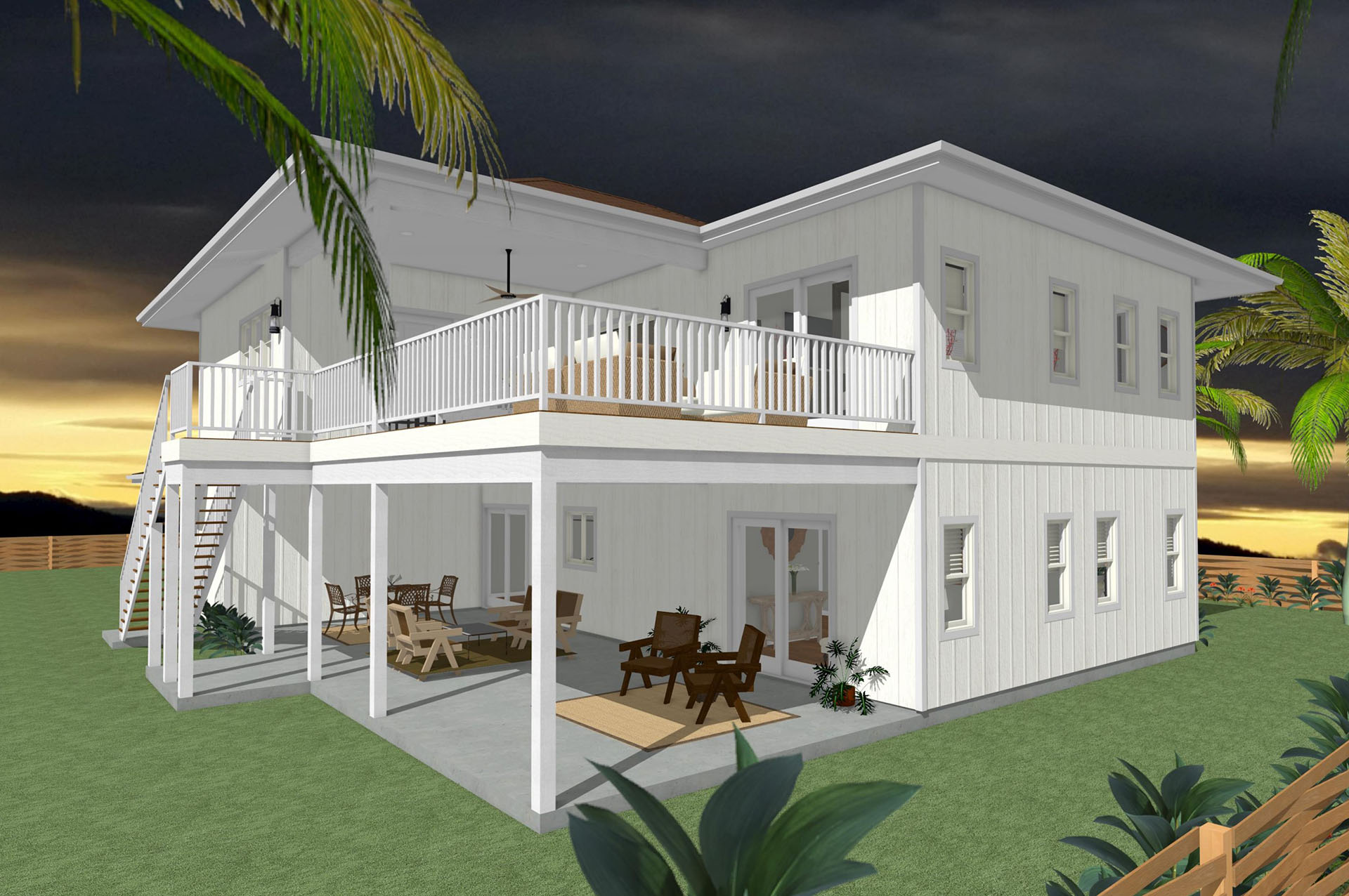 Hilo exterior back