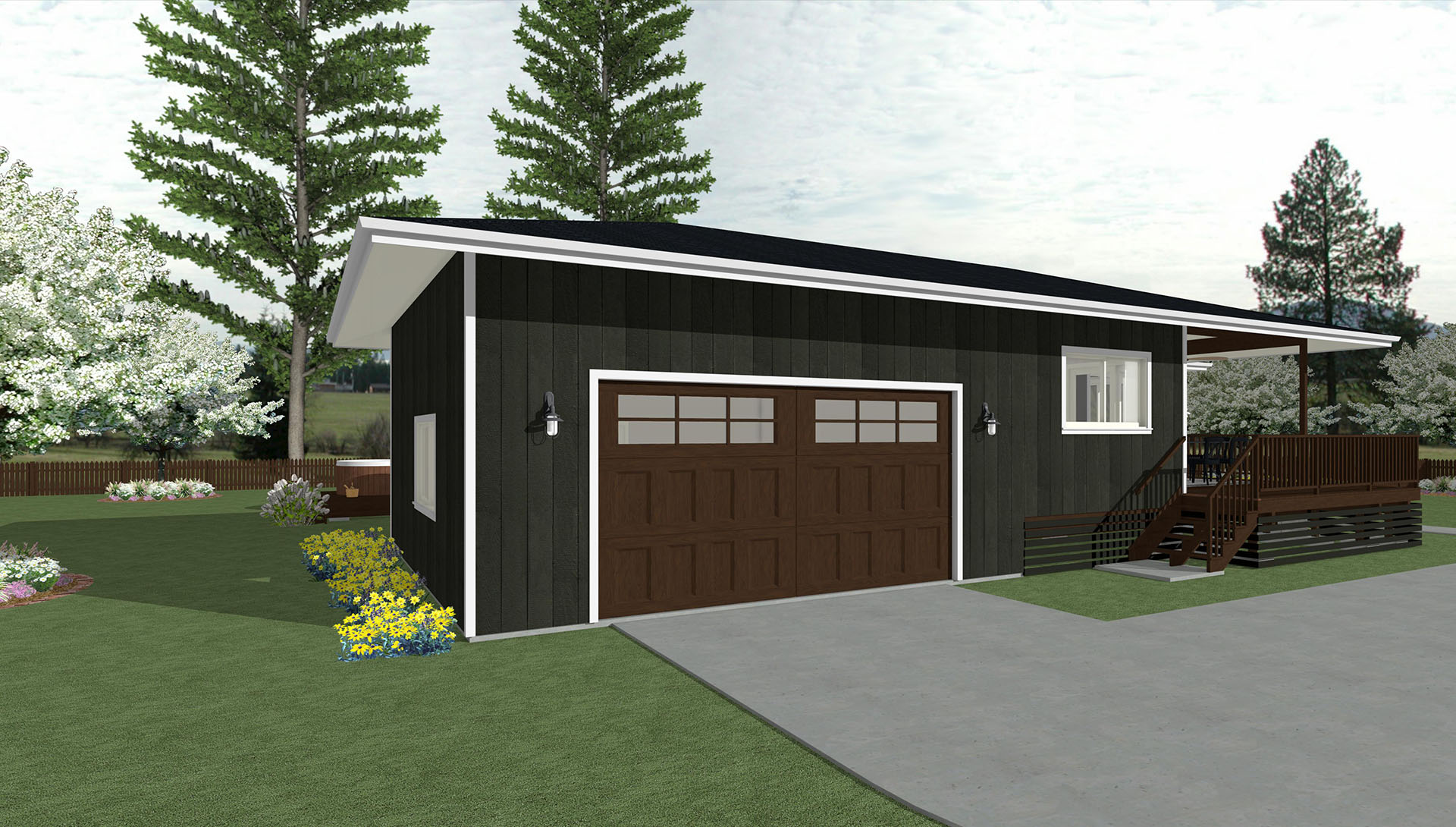 Hokulani exterior garage