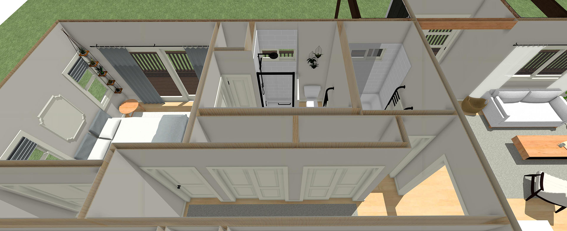 Hokulani floor plan overview closet