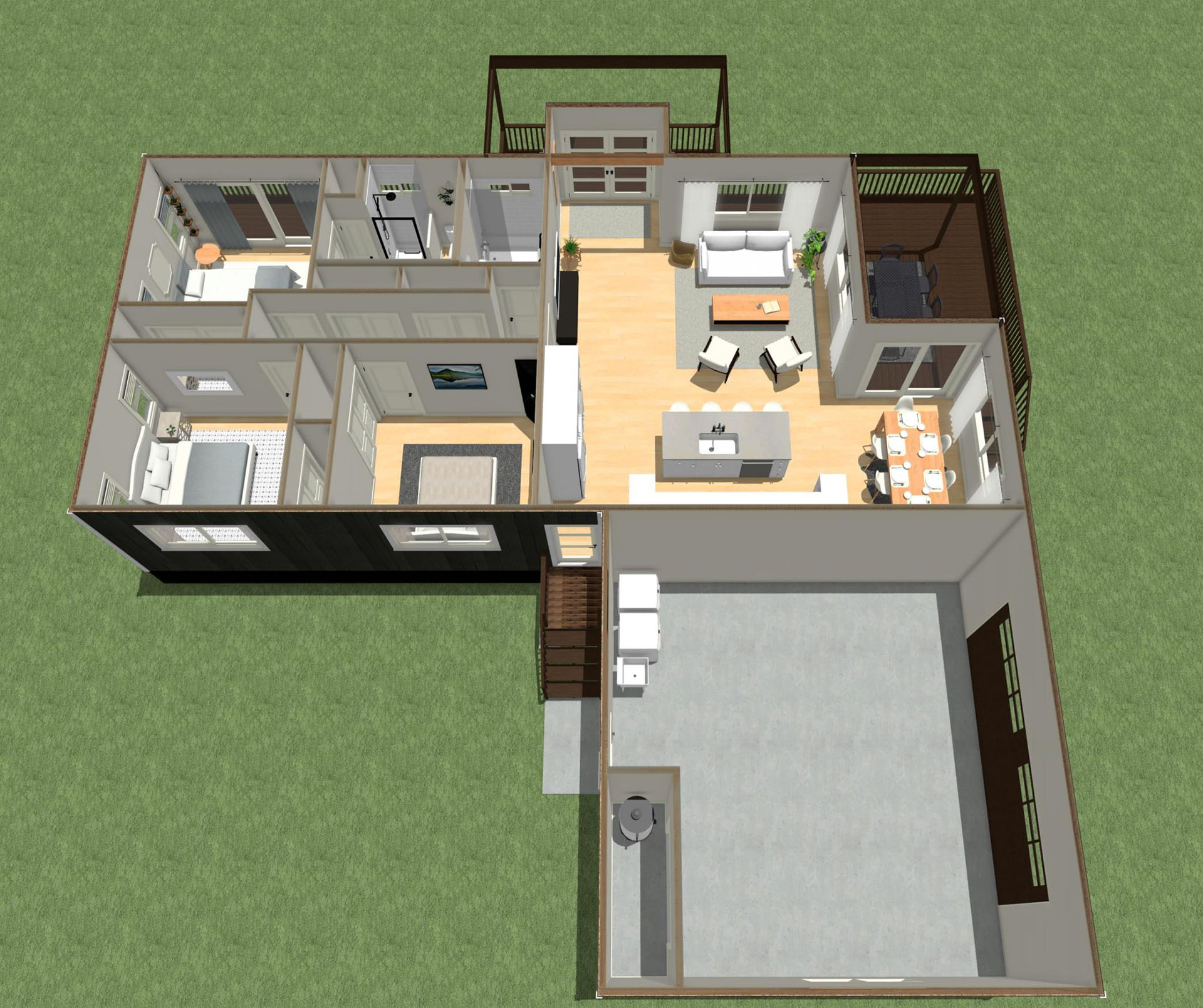Hokulani floor plan overview