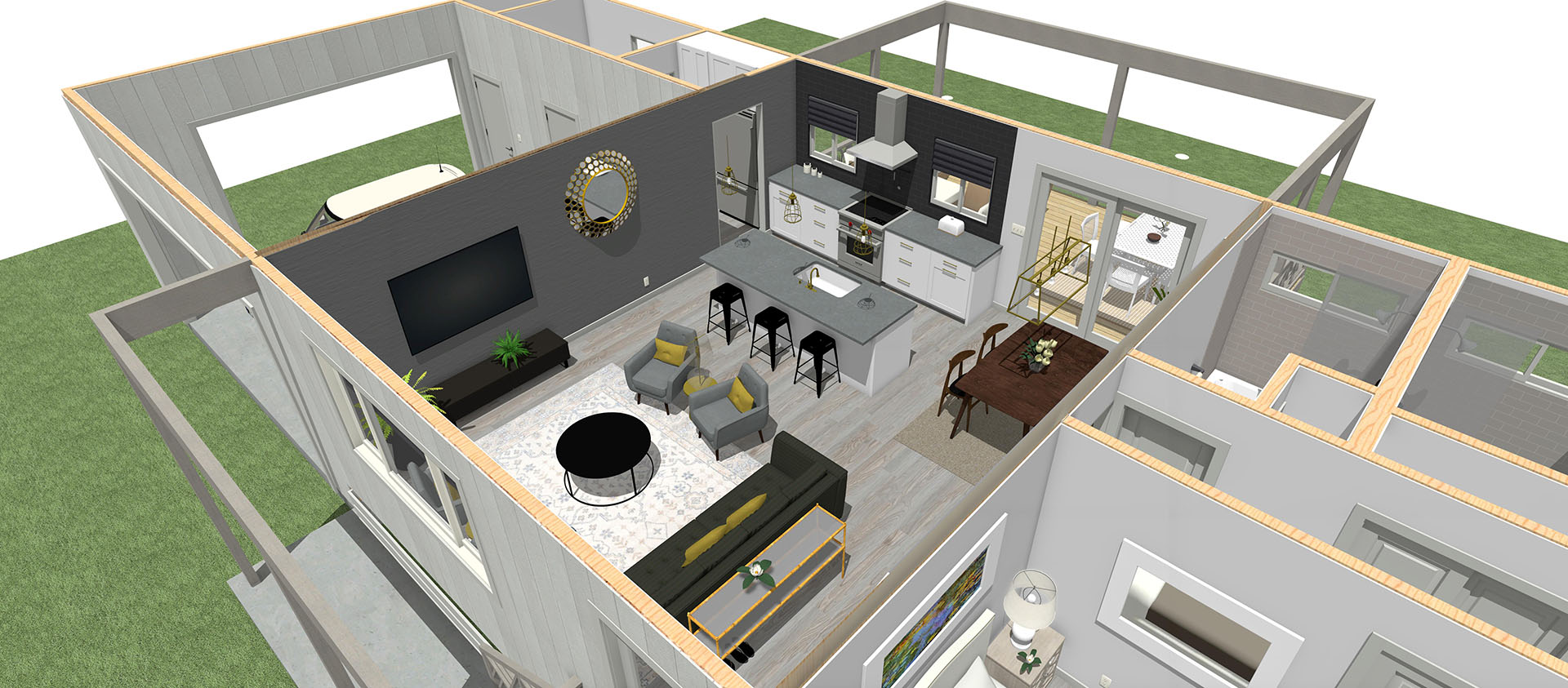 Maluhia floor plan overview