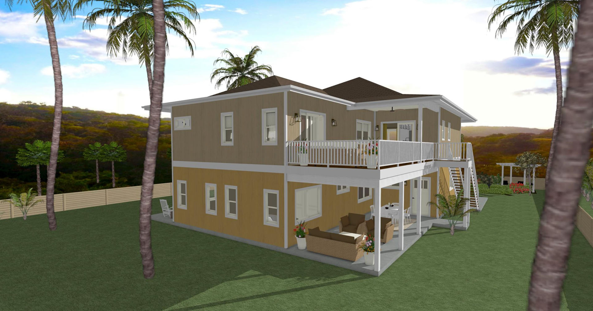 Nohona exterior rear