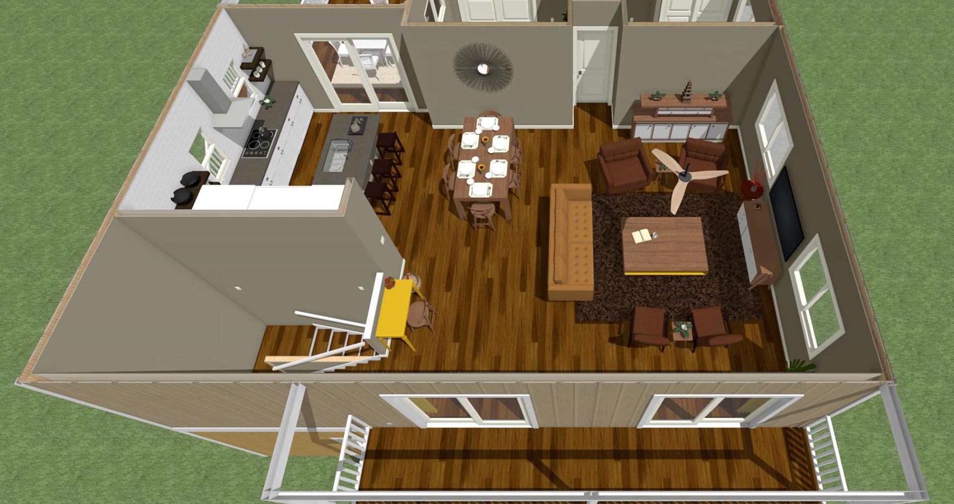Nohona floor plan main dwelling 2nd floor