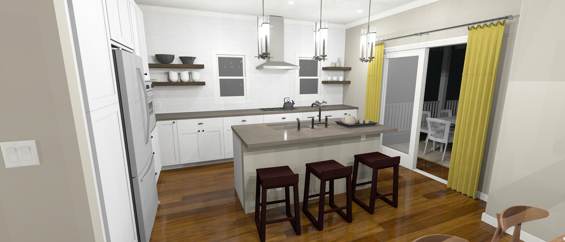Nohona interior kitchen