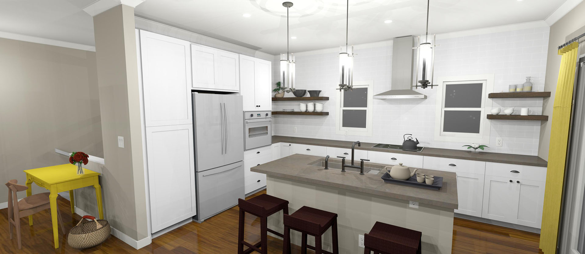 Nohona interior kitchen