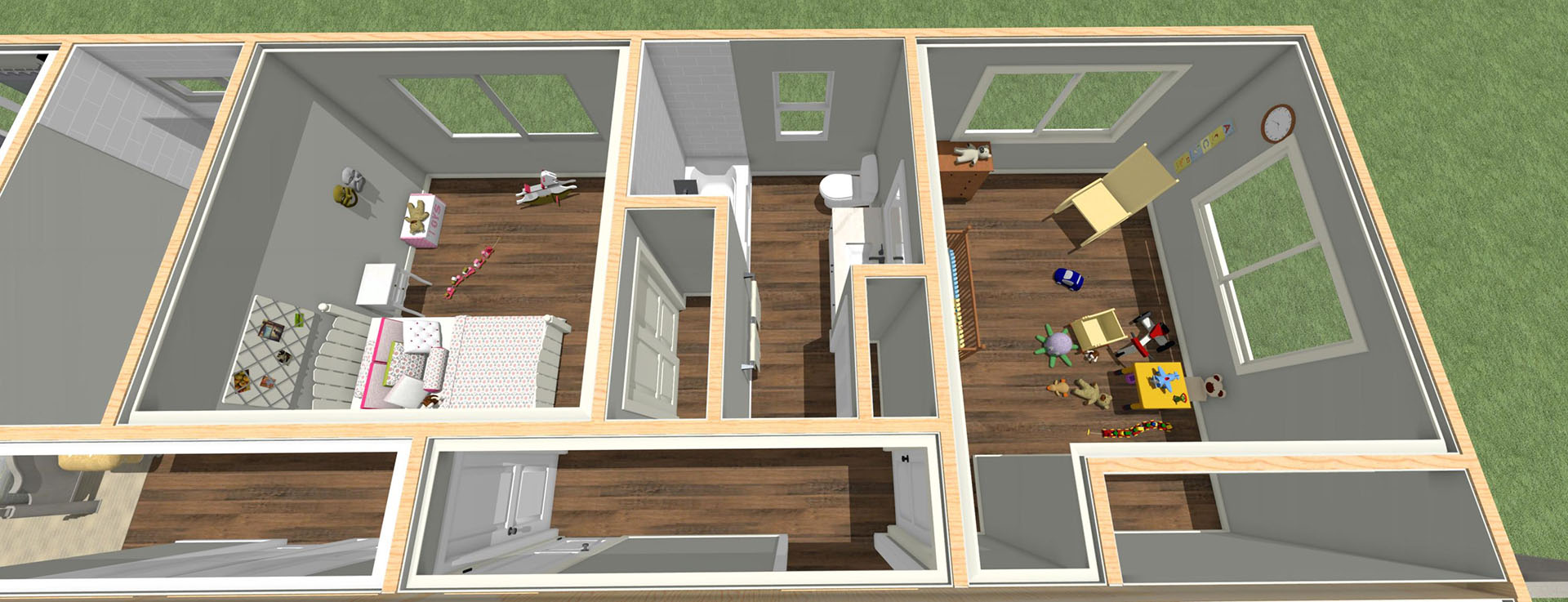 Haouli Floor plan of rooms