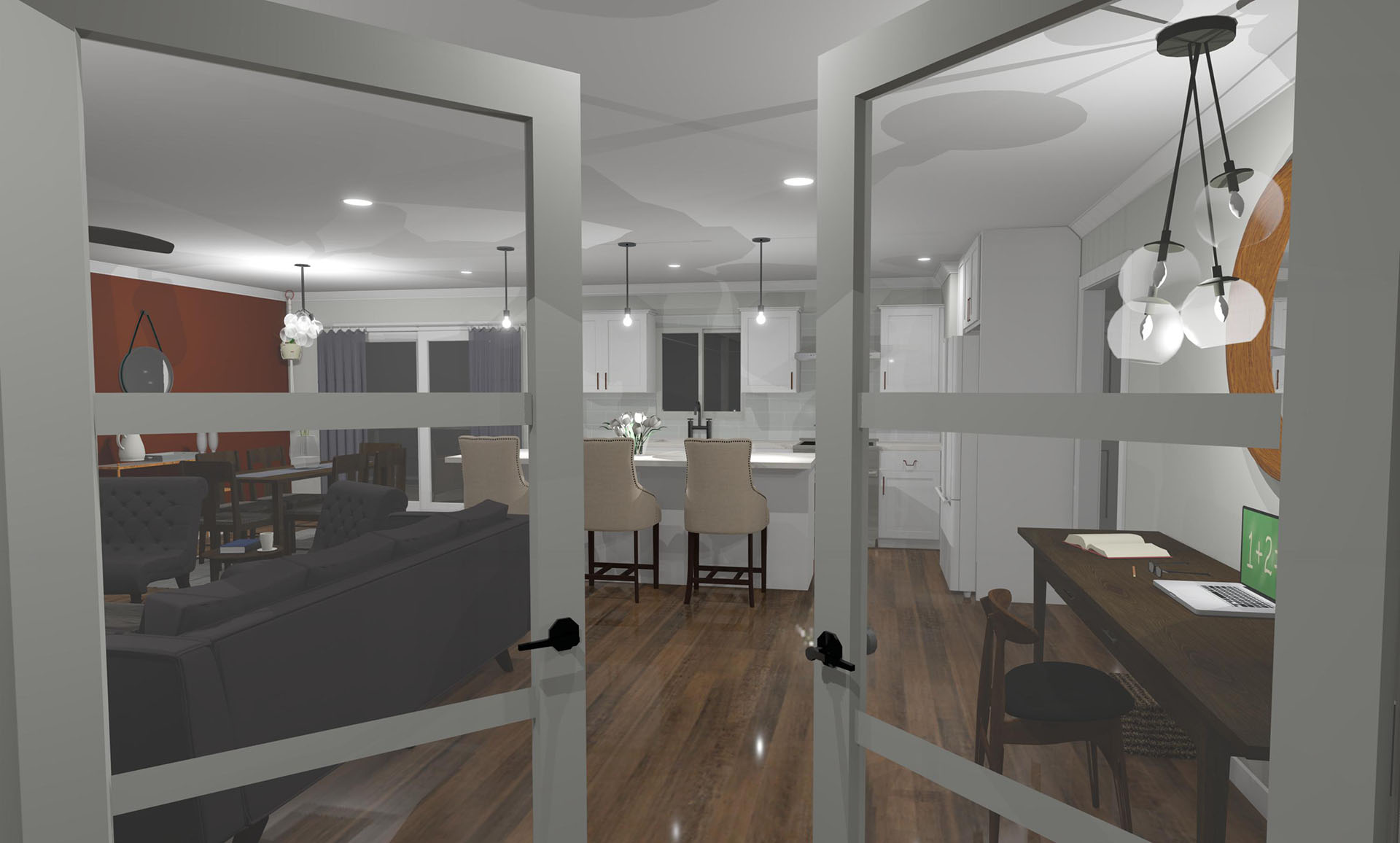 Haouli interior entry