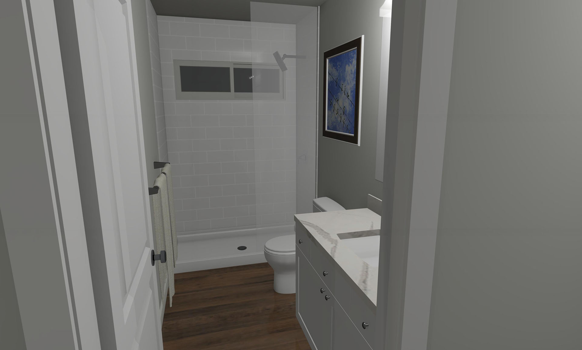 Haouli interior master suite bathroom